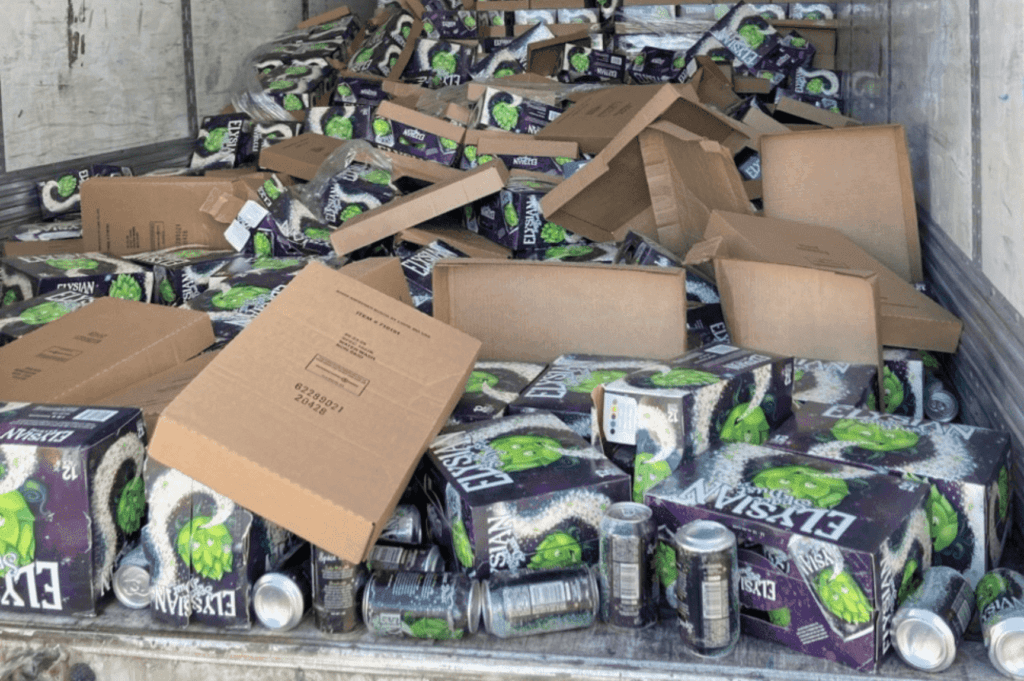 warehouse restack pallets charlotte localized pallet repair