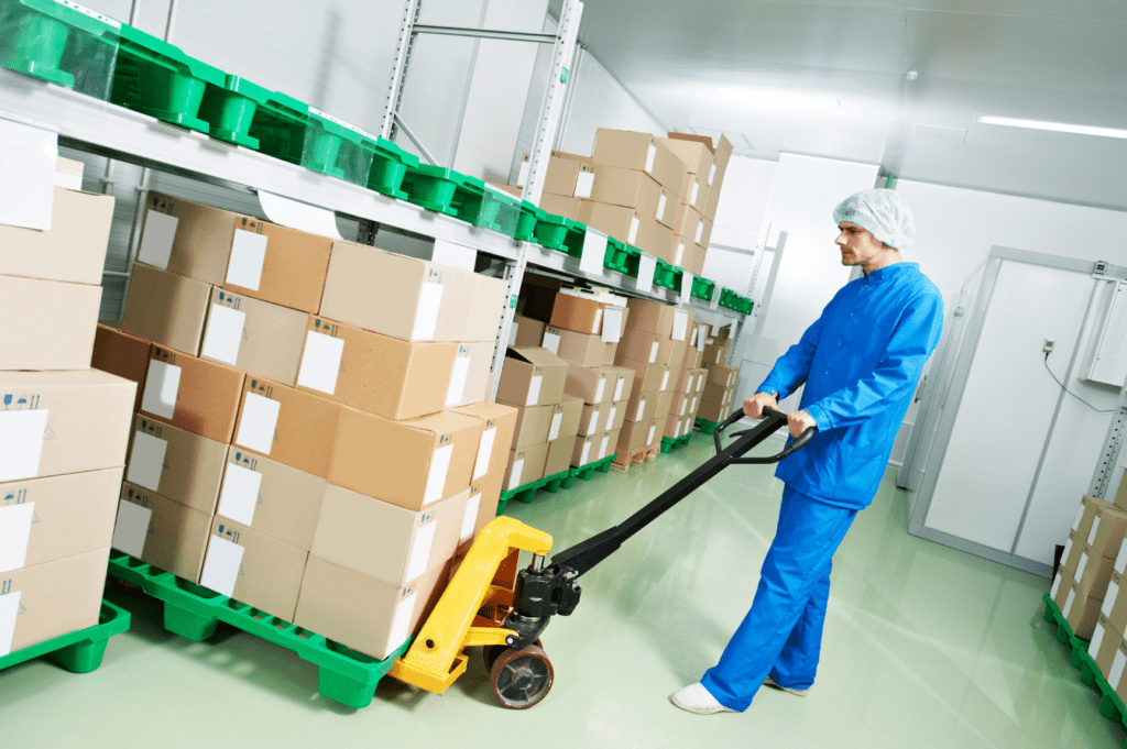 safe and compliant warehouse storage solutions for medical products.