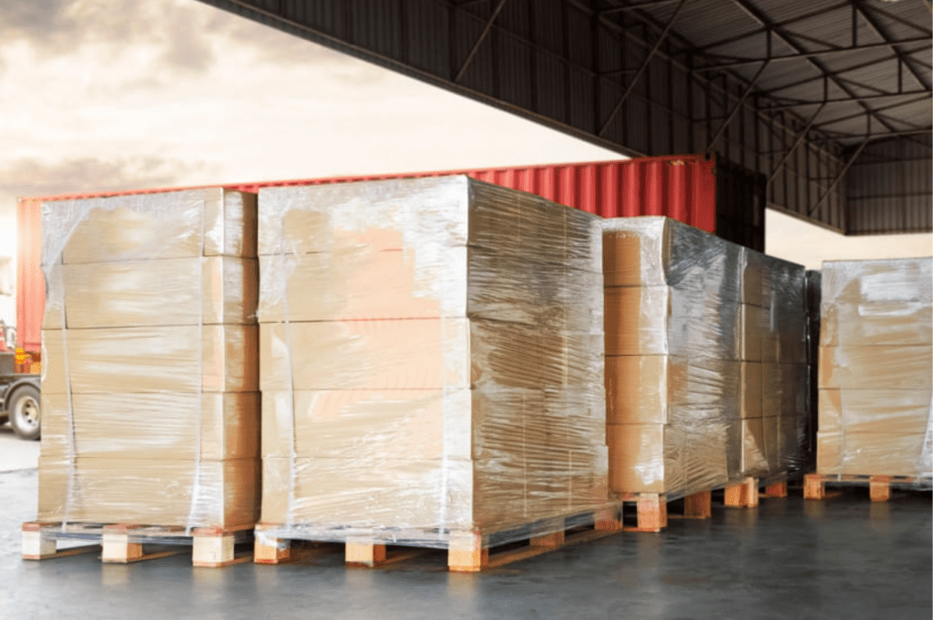 Freight Fast Delivery through Pallet Rework and Restacking