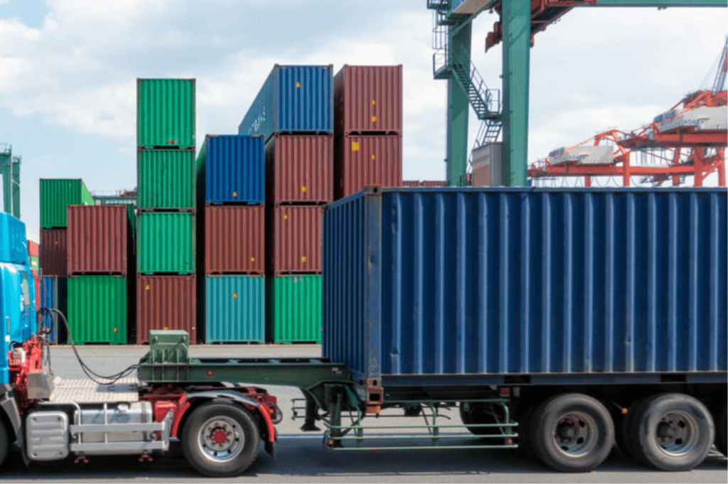 What is the difference between drayage and transloading?