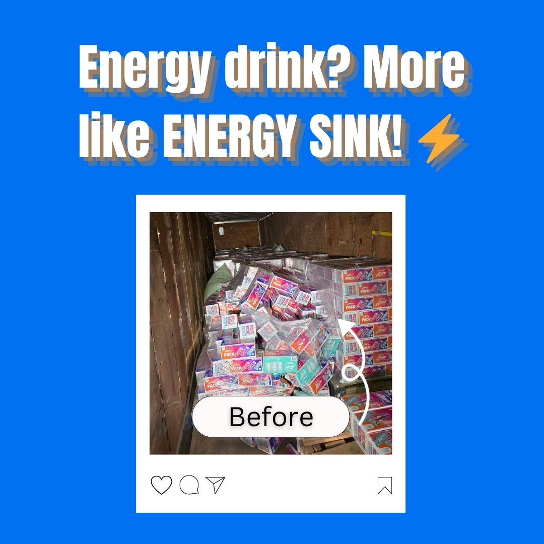 Pallet rework - Energy Drinks