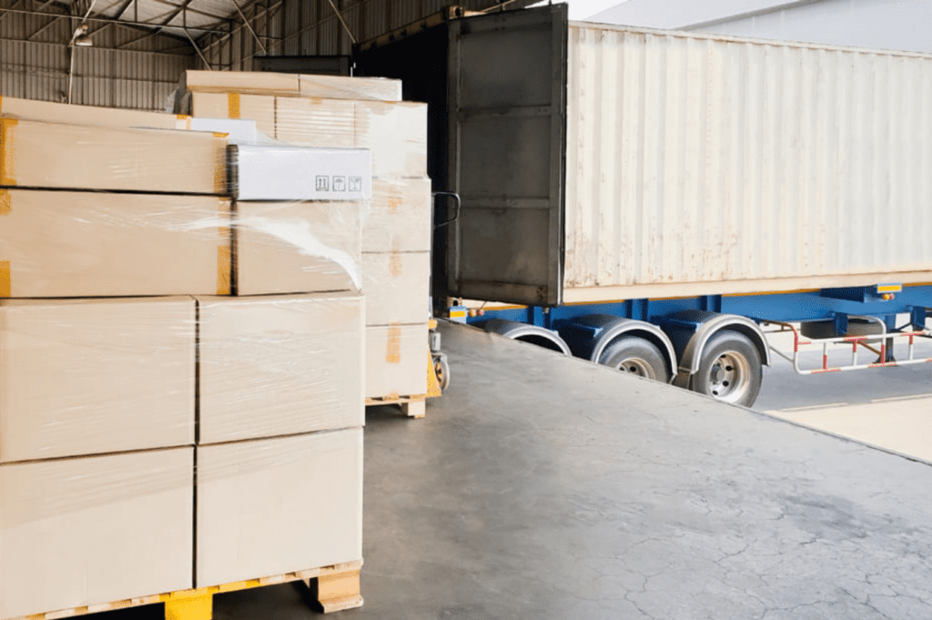 benefits of booking cross-docking services with OLIMP