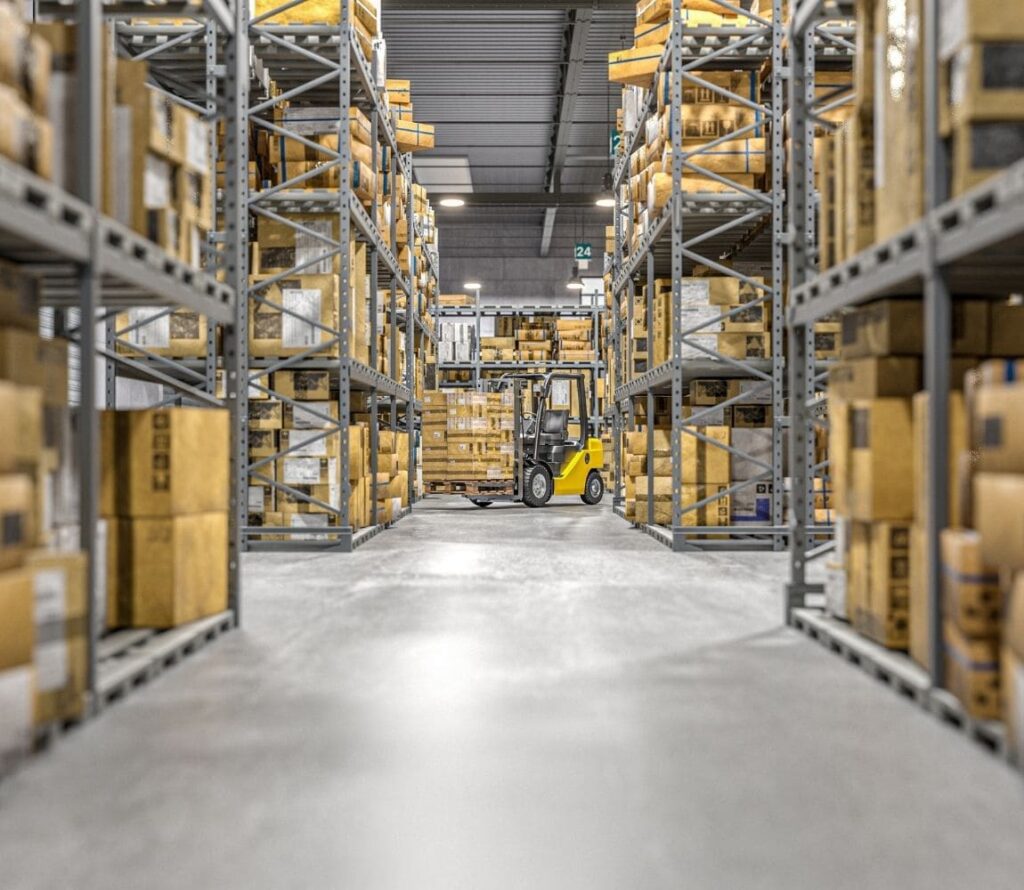 Cross-docking services at local warehouse