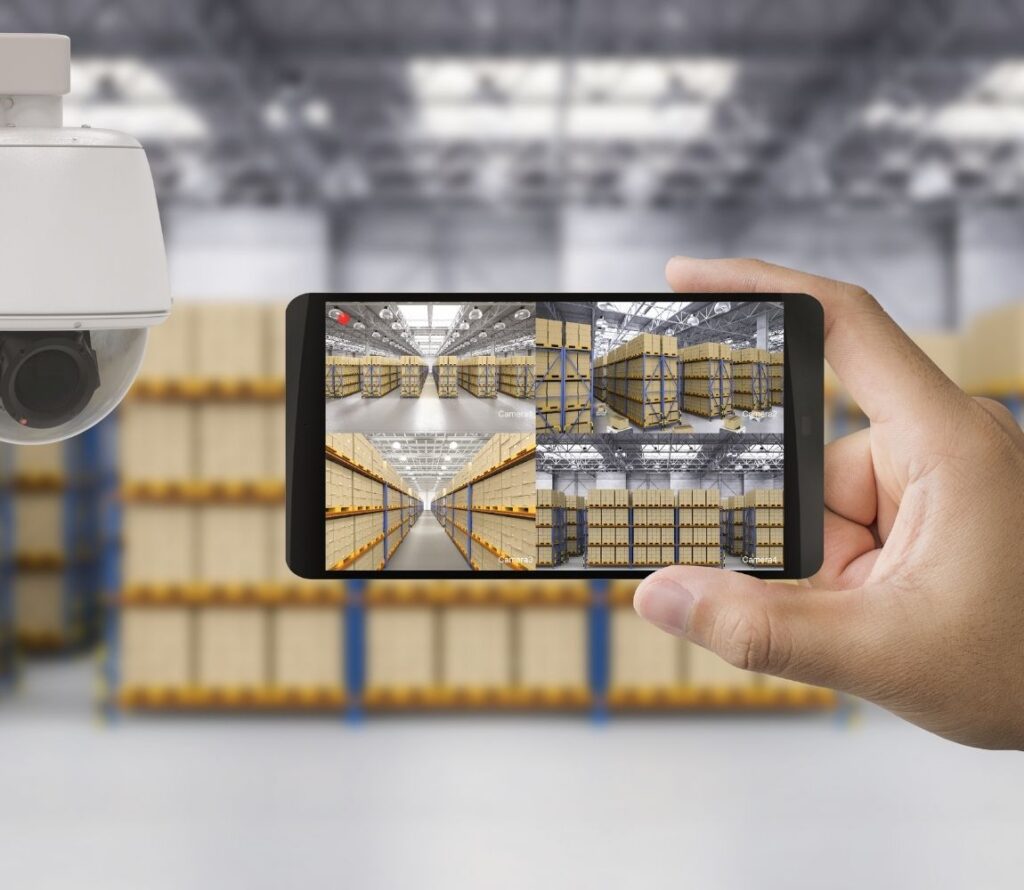 We protect your products with advanced security systems in our warehouses.