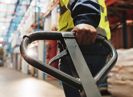 State-of-the-art warehouse with secure storage and inventory solutions.