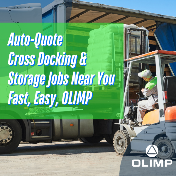 Freight carrier using OLIMP's Load Board Auto-Quote feature to quickly respond to cross-docking and storage requests.