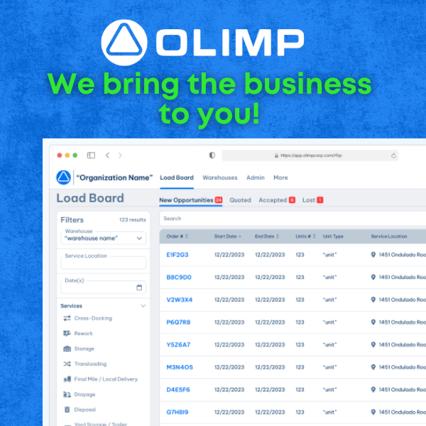 Warehouse LoadBoard – Get New Business Opportunities Emailed to You