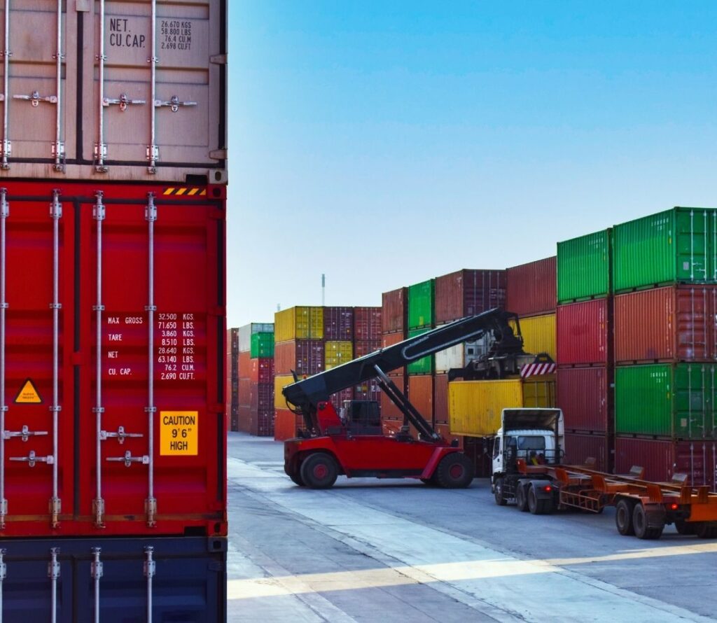 Discover efficient transloading and drayage services at OLIMP Warehousing Newark.