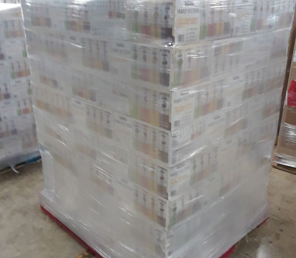 Careful pallet rework ensuring secure and organized shipments for efficient transport