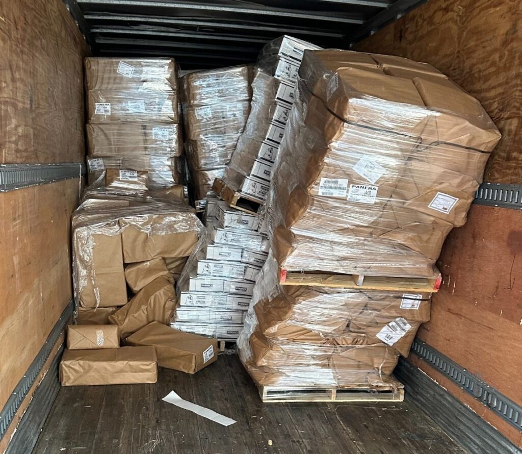 Professional pallet reorganization to improve storage and workflow