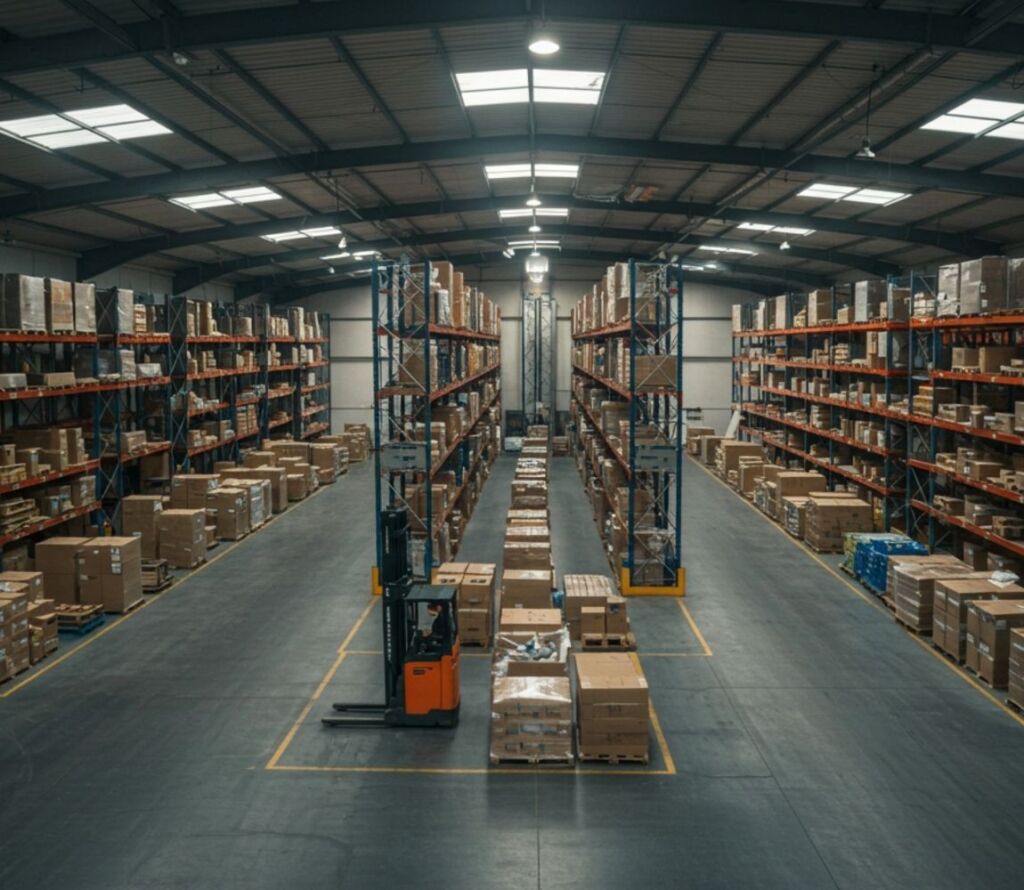 Advanced inventory and distribution systems allow companies to reduce stock costs and fulfill customer orders quickly.