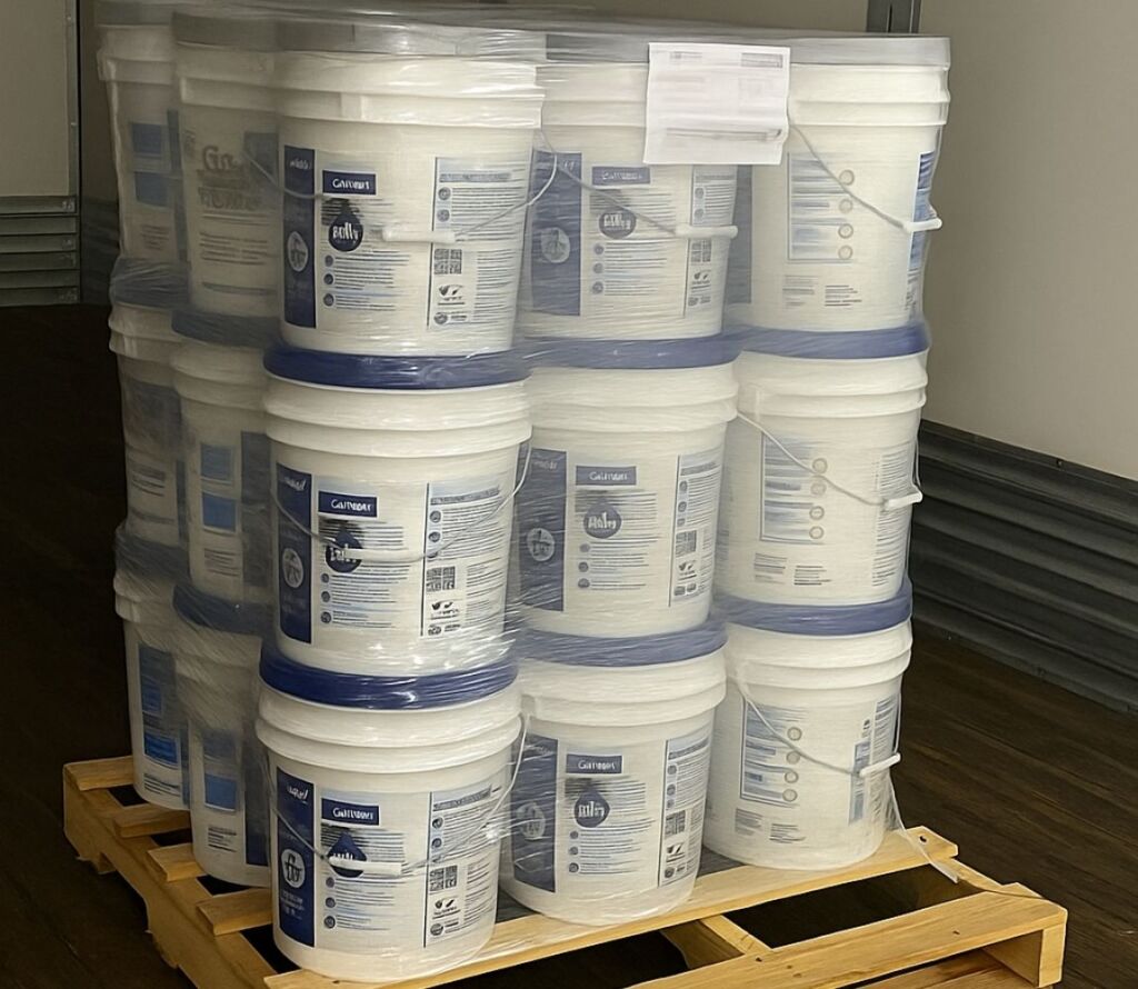 Ensuring pallet stability during transit with OLIMP Warehousing