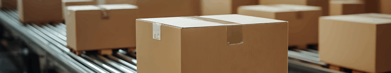 Warehouse staff using automation to handle high-volume e-commerce orders efficiently.