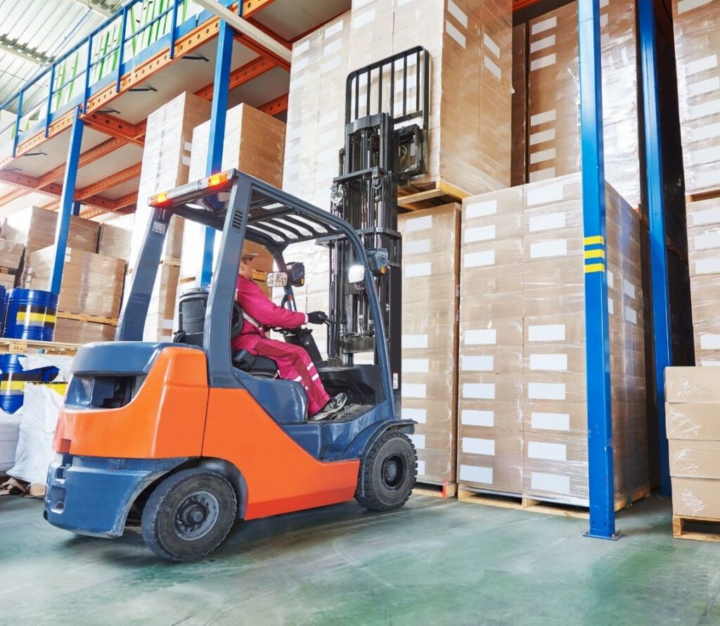 Cross-docking operations at OLIMP Vernon warehouse