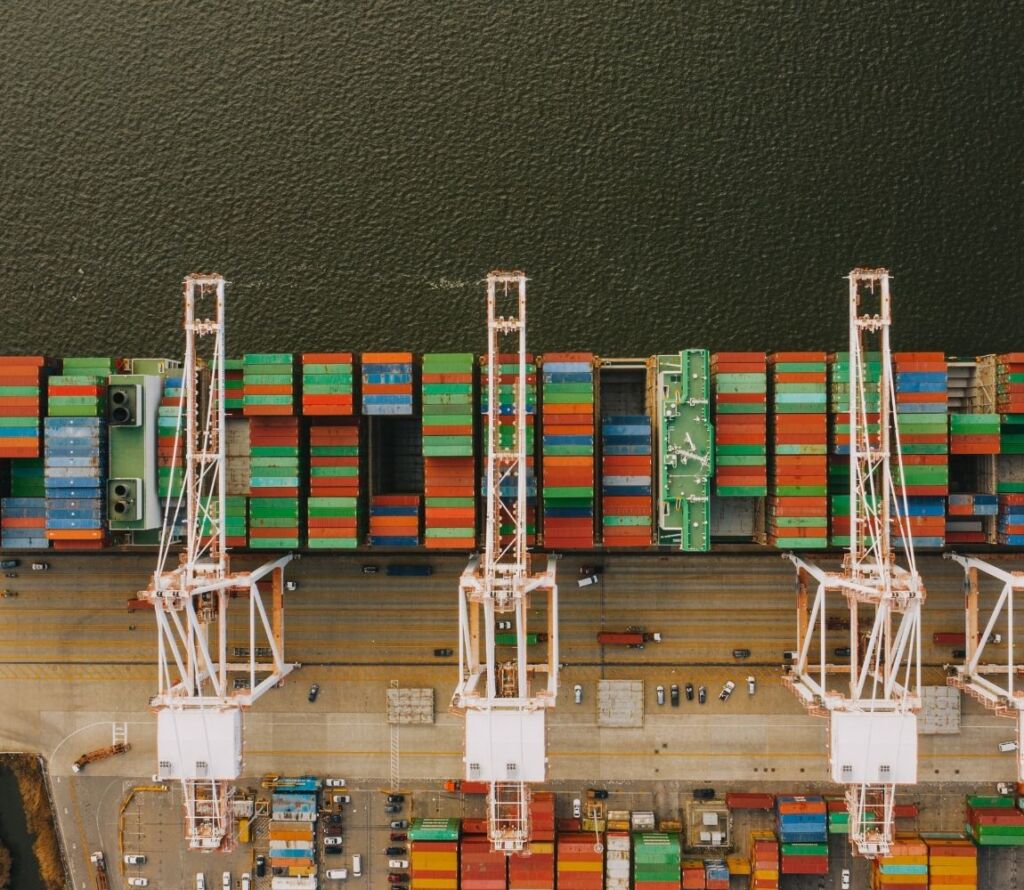 Efficient transloading process and drayage services optimizing supply chain operations