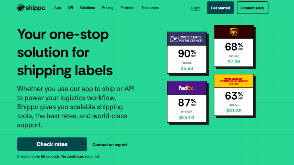 Shippo - Multi-Carrier Shipping Software