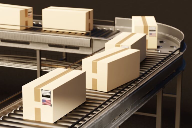 Staff managing inventory in a 3PL fulfillment warehouse.