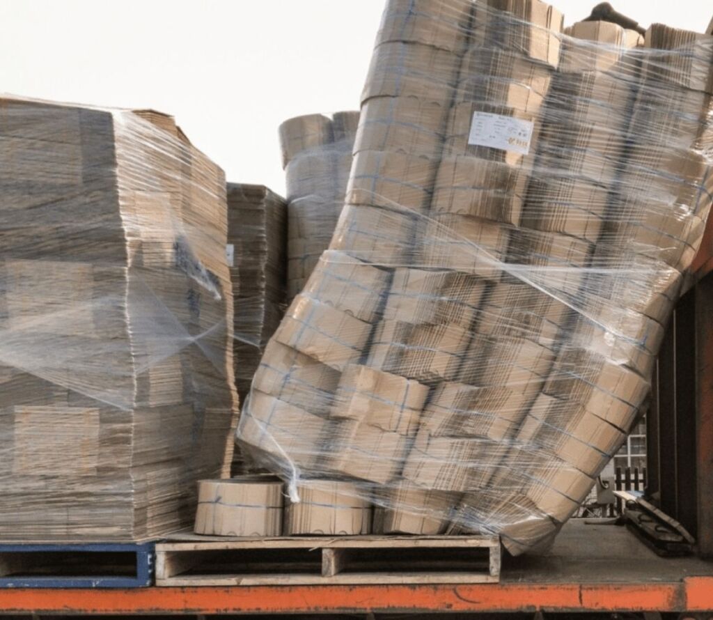 Professional pallet restacking and freight rework services ensuring every shipment is secure and compliant with safety standards.