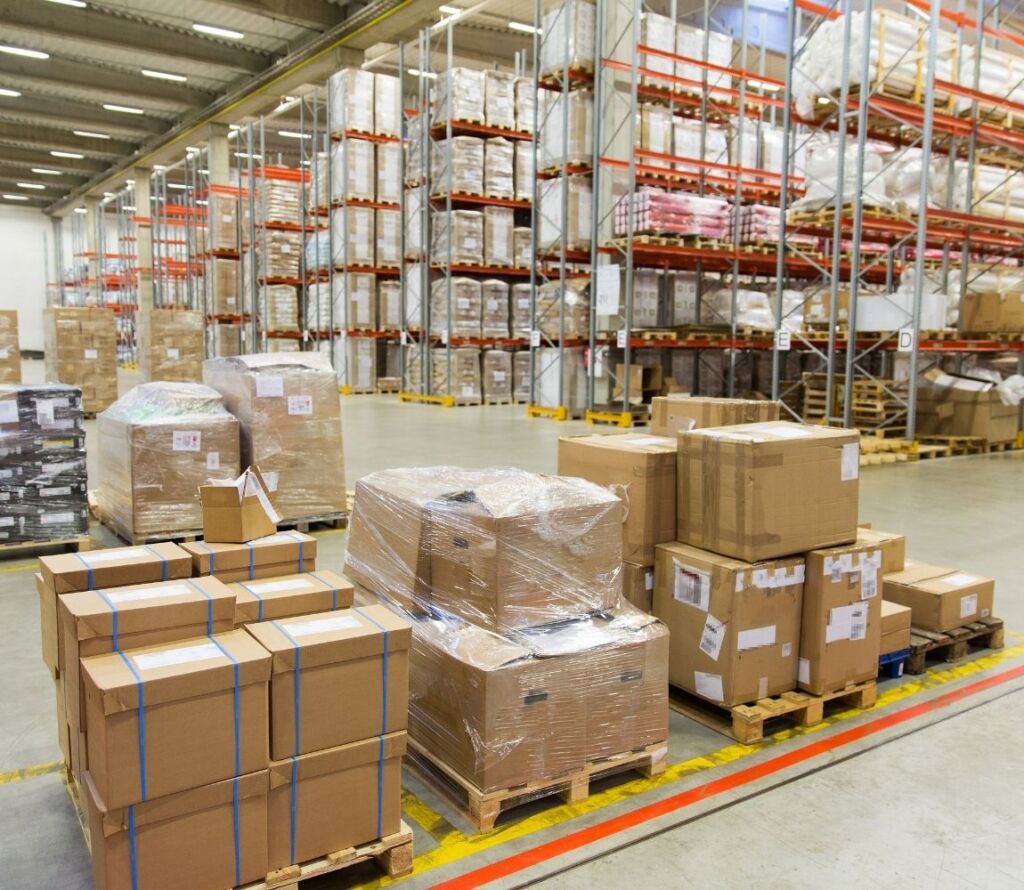 Secure logistics warehousing supporting efficient supply chain management