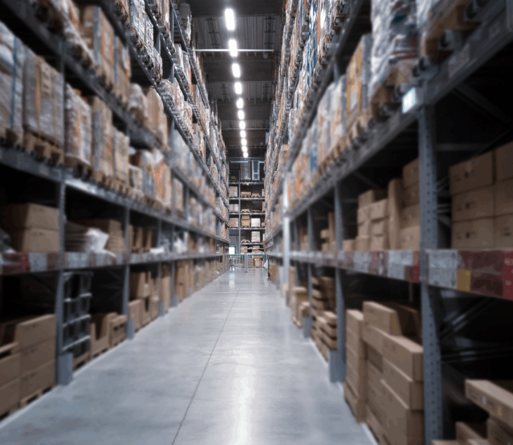 Fully automated warehouse operations with high security standards