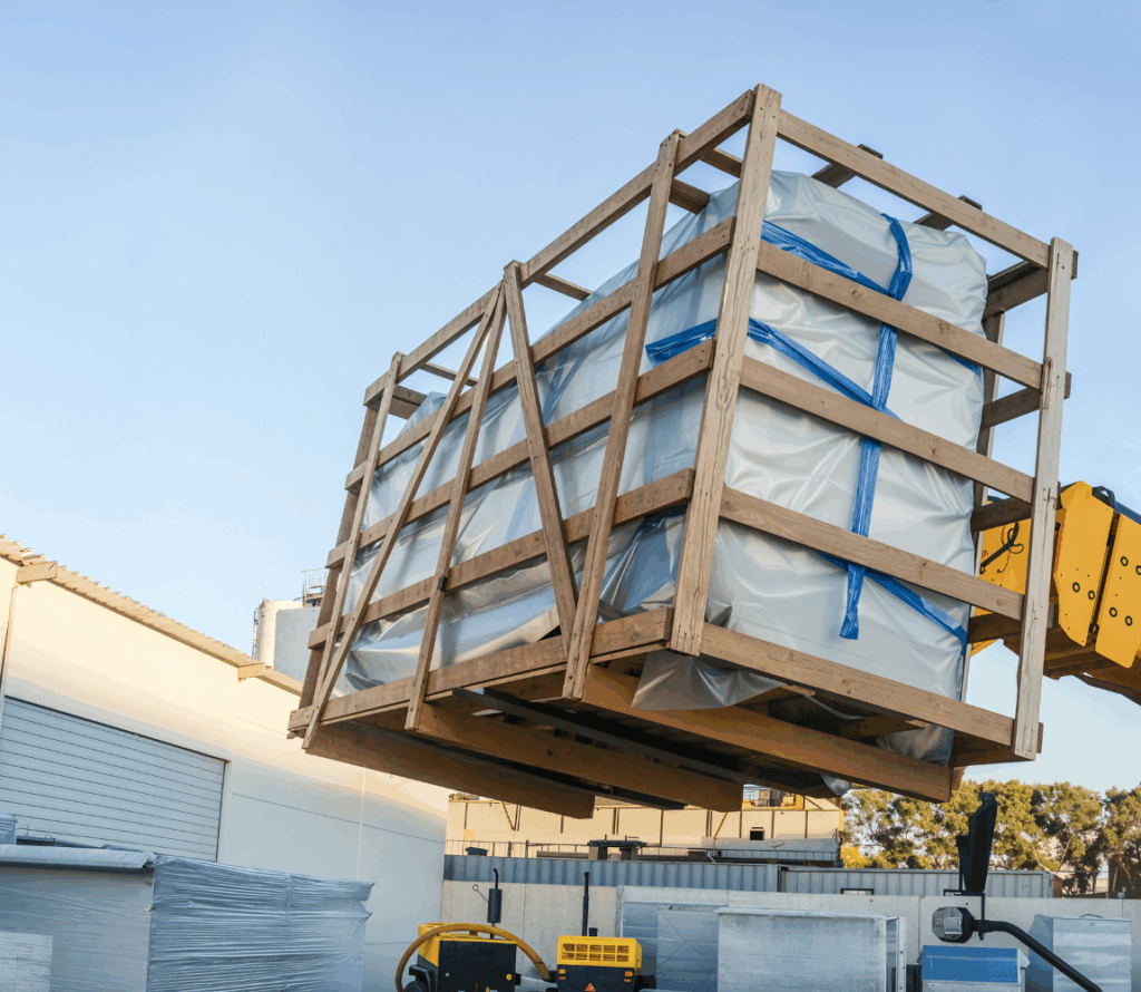 Professional restacking service to optimize storage and transport