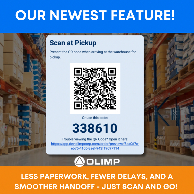 Simply the drop off process with QR code Scanning