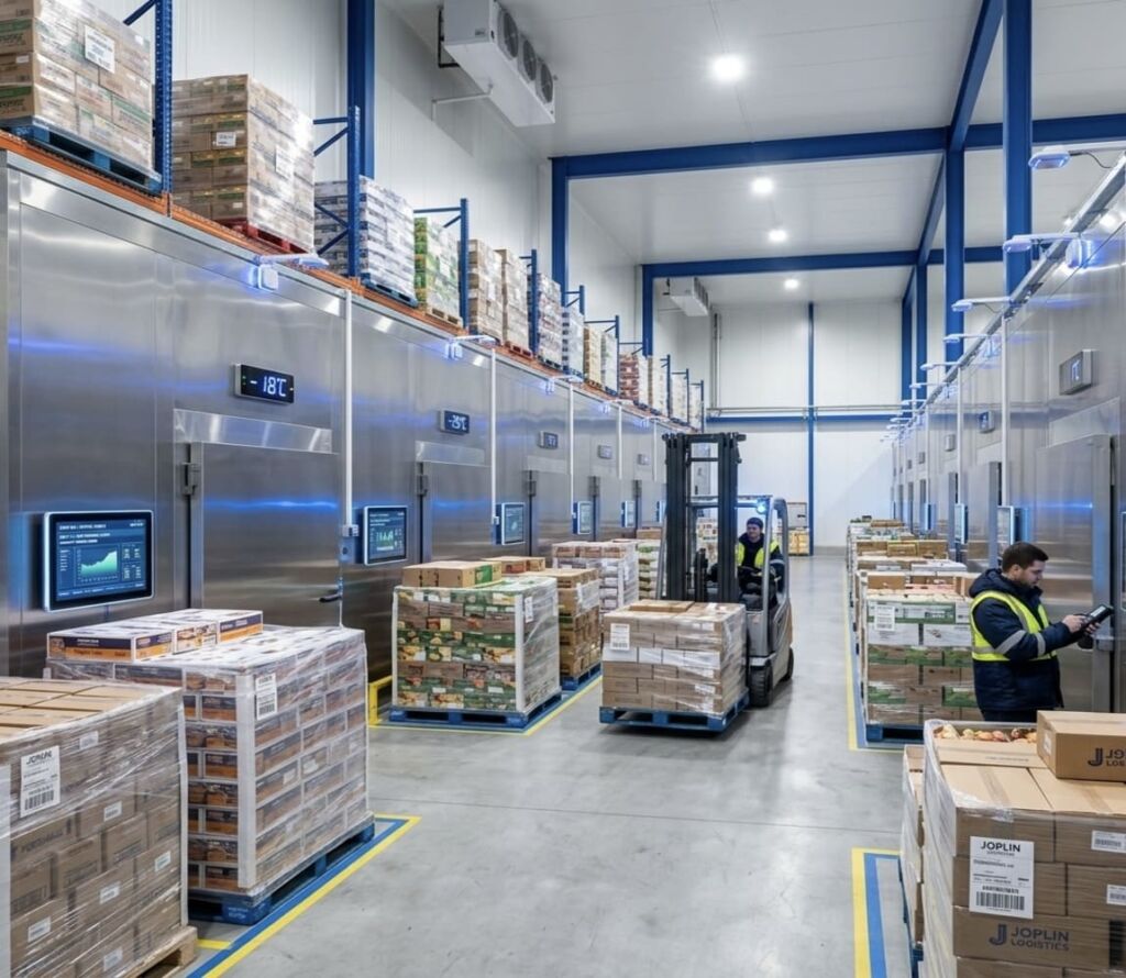 Cold storage warehouse with smart inventory tracking systems in Joplin MO