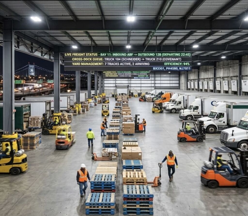 Cross docking facilities with local delivery in The Bronx, NY