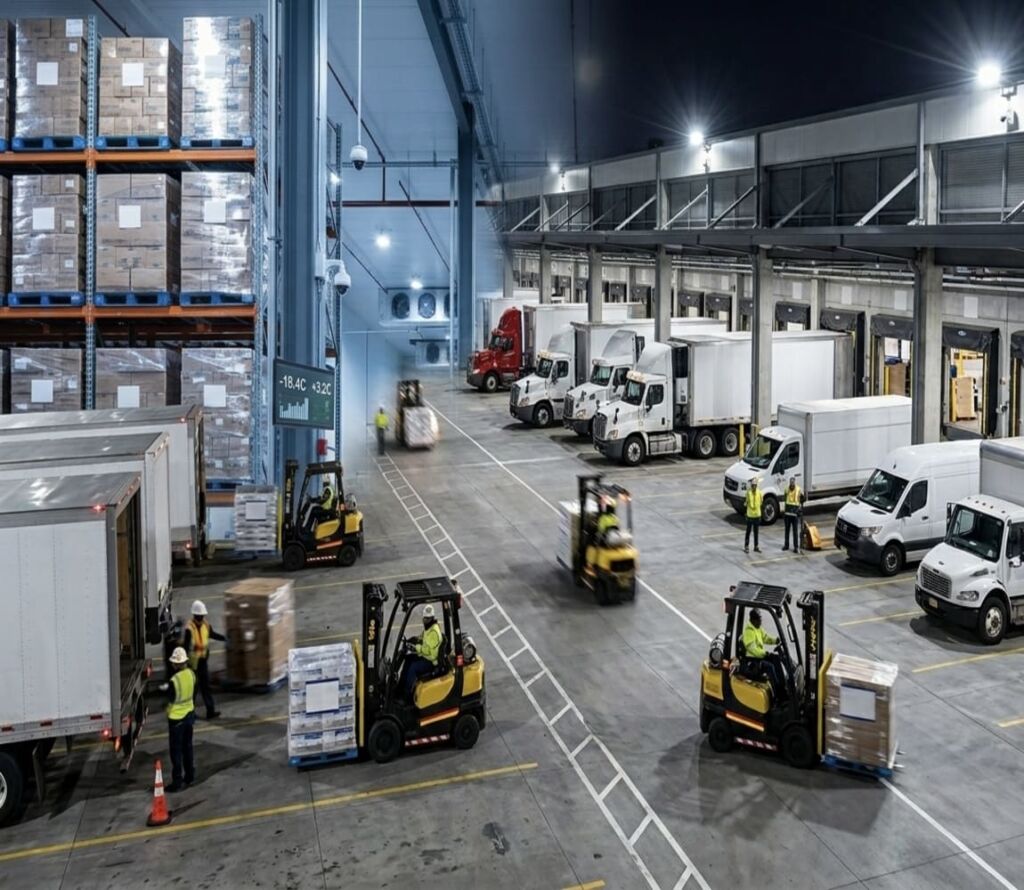 Dynamic logistics terminal for cross-docking operations in Queens, NY