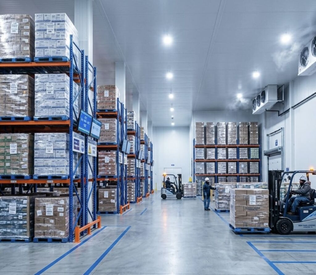 Cold storage warehouse in Anderson, SC