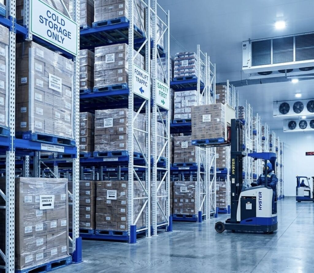 Cold storage warehouse in North Charleston, SC
