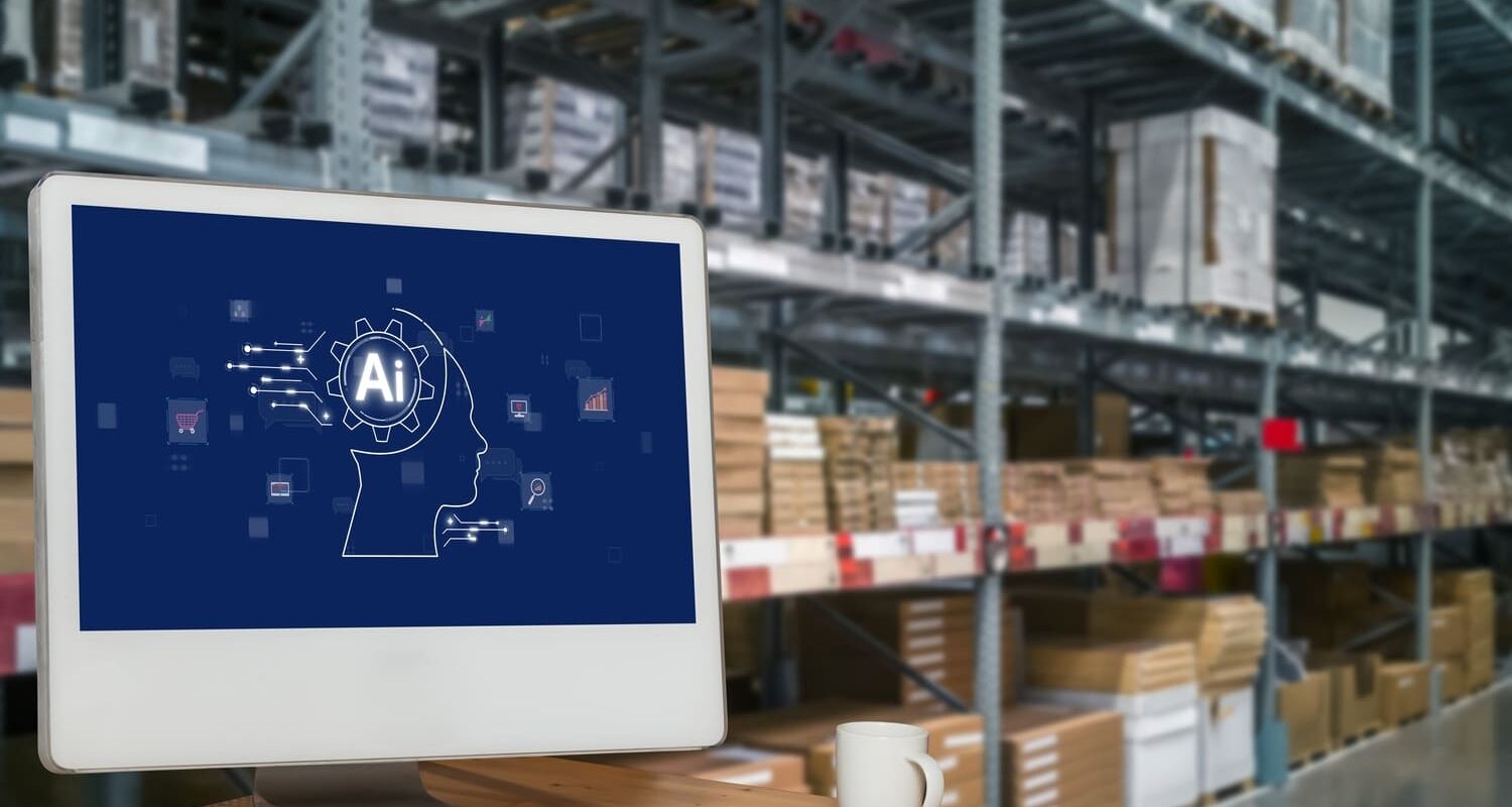 AI in medical logistics helping manage pharmaceutical inventory, cold-chain monitoring, and healthcare supply chain operations