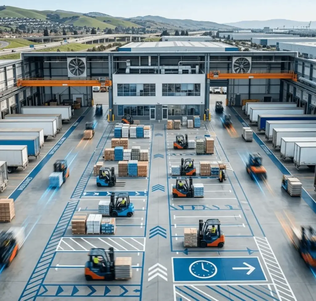 On-demand warehousing facilities in Compton, CA