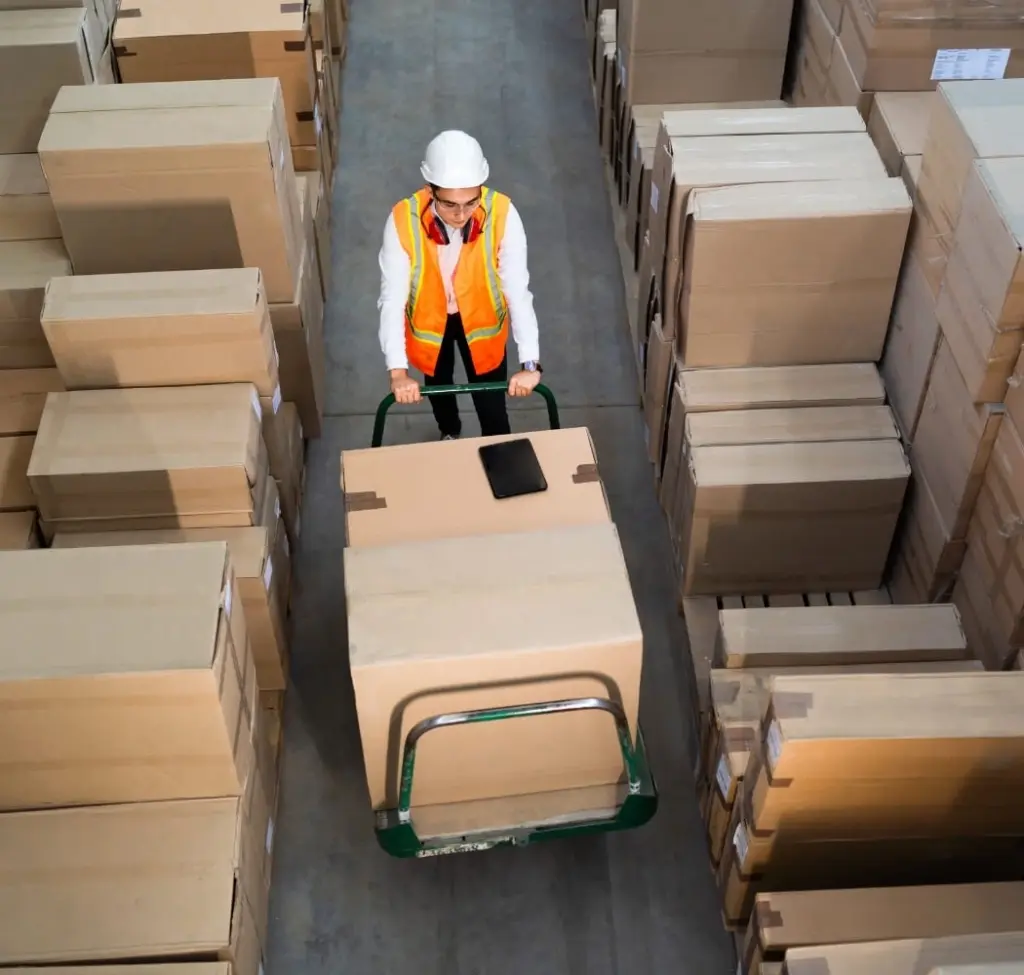 Cross-docking and distribution operations in Compton, CA