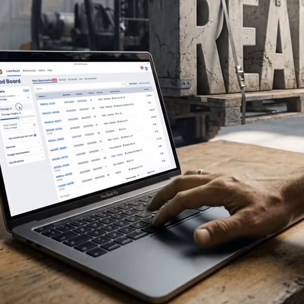 Maximize your ROI with OLIMP! Connect your heavy-duty forklifts to high-yield freight.