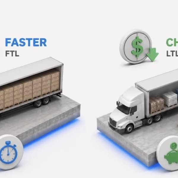 FTL vs LTL Shipping Explained + Pricing