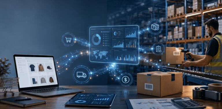 E-commerce ERP system